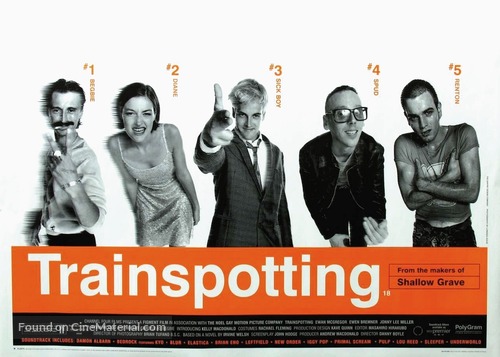 Trainspotting - British Movie Poster