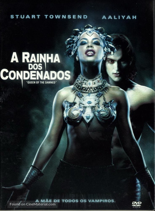 Queen Of The Damned - Brazilian DVD movie cover