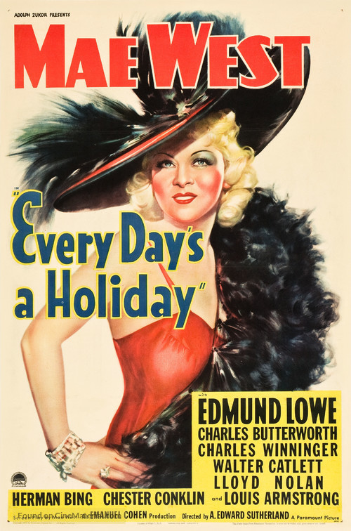 Every Day&#039;s a Holiday - Movie Poster