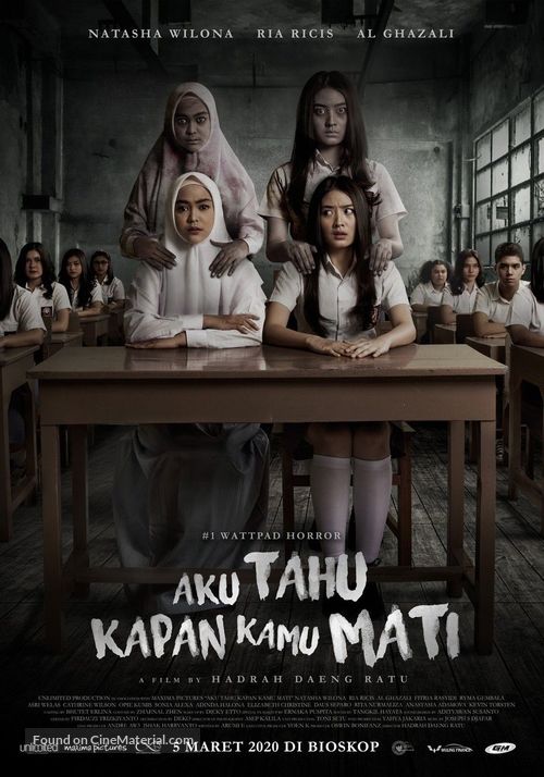 Aku Tahu Kapan Kamu Mati - Indonesian Movie Poster