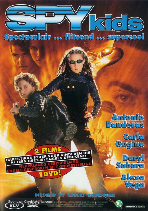 Spy Kids - Dutch DVD movie cover