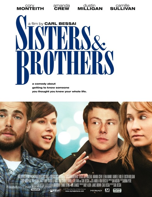 Sisters &amp; Brothers - Canadian Movie Poster