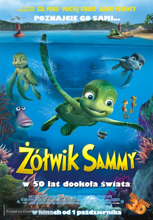 Sammy&#039;s avonturen: De geheime doorgang - Polish Movie Poster