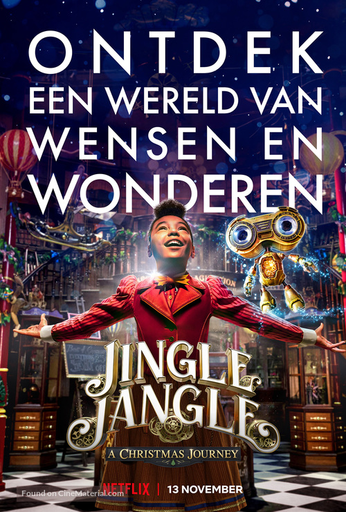 Jingle Jangle: A Christmas Journey - Dutch Movie Poster