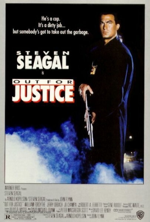 Out For Justice - VHS movie cover