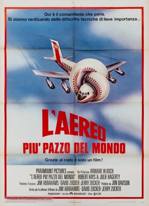 Airplane! - Italian Movie Poster