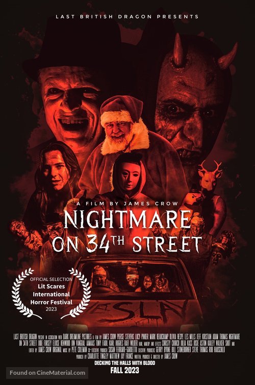 Nightmare on 34th Street - British Movie Poster