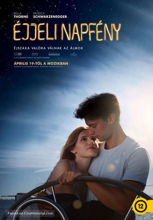 Midnight Sun - Hungarian Movie Poster