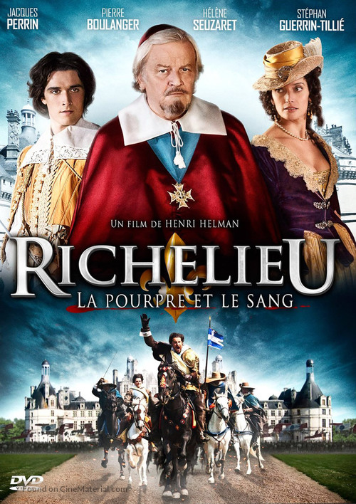 Richelieu, la pourpre et le sang - French DVD movie cover