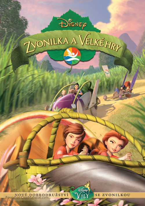 Pixie Hollow Games - Czech DVD movie cover
