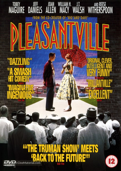 Pleasantville - British DVD movie cover
