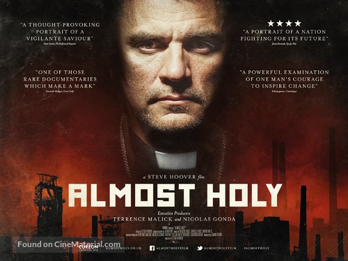 Almost Holy - British Movie Poster