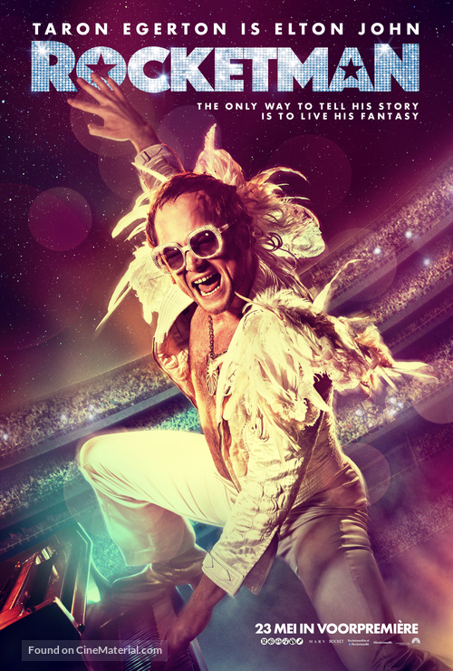 Rocketman - Dutch Movie Poster