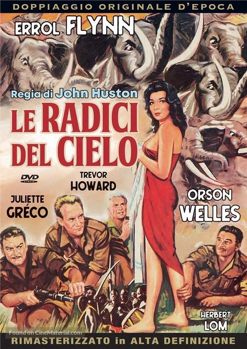 The Roots of Heaven - Italian DVD movie cover
