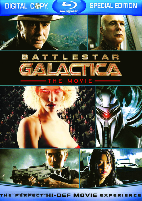 Battlestar Galactica: The Plan - Blu-Ray movie cover