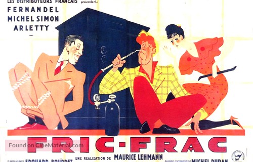 Fric-Frac - French Movie Poster