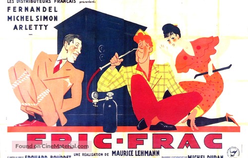 Fric-Frac - French Movie Poster
