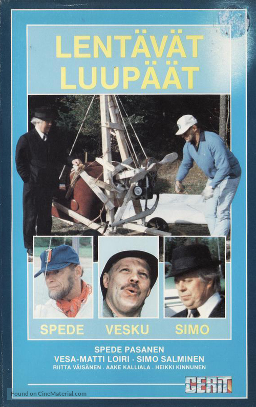 Lent&auml;v&auml;t luup&auml;&auml;t - Finnish VHS movie cover