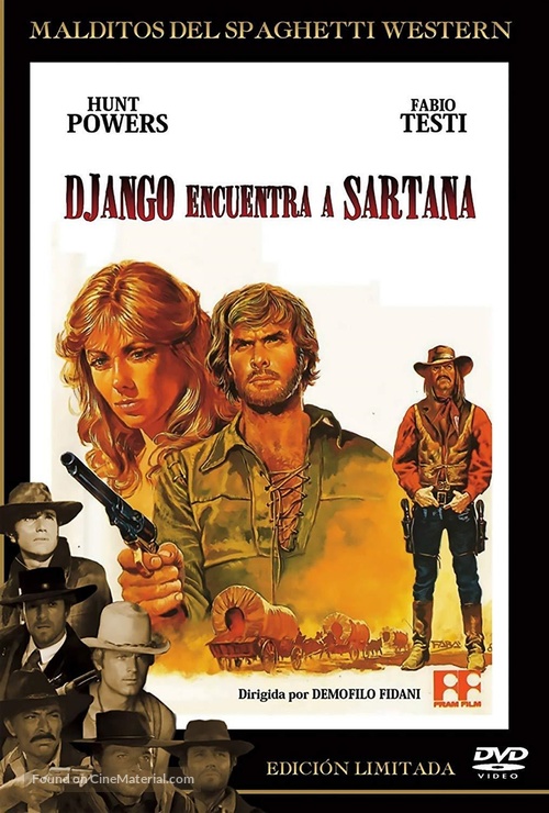Quel maledetto giorno d&#039;inverno... Django e Sartana all&#039;ultimo sangue - Spanish DVD movie cover