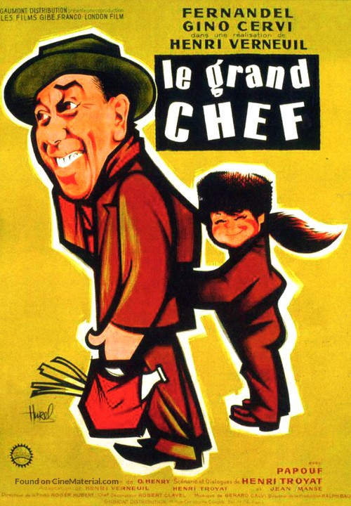 Le grand chef - French Movie Poster