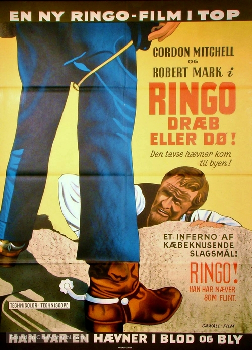 Uccidi o muori - Swedish Movie Poster