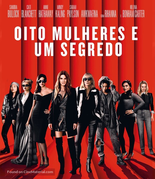 Ocean&#039;s 8 - Brazilian Movie Cover