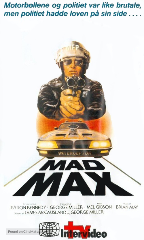 Mad Max - Norwegian Movie Cover