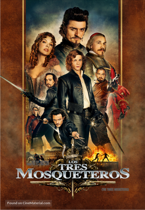 The Three Musketeers - Argentinian DVD movie cover