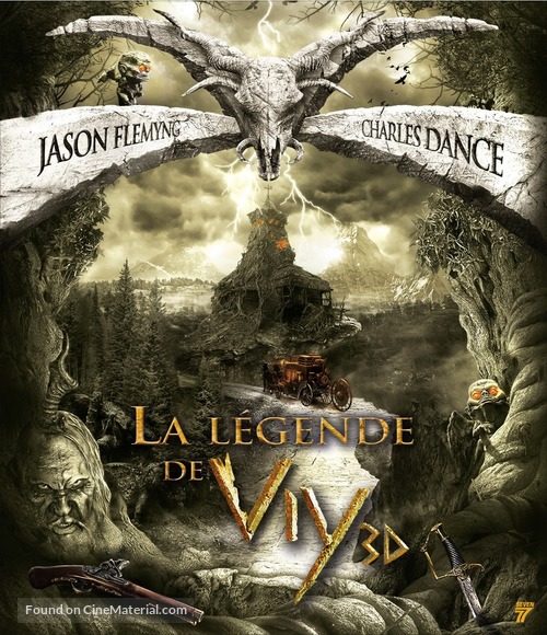 Viy 3D - French Blu-Ray movie cover