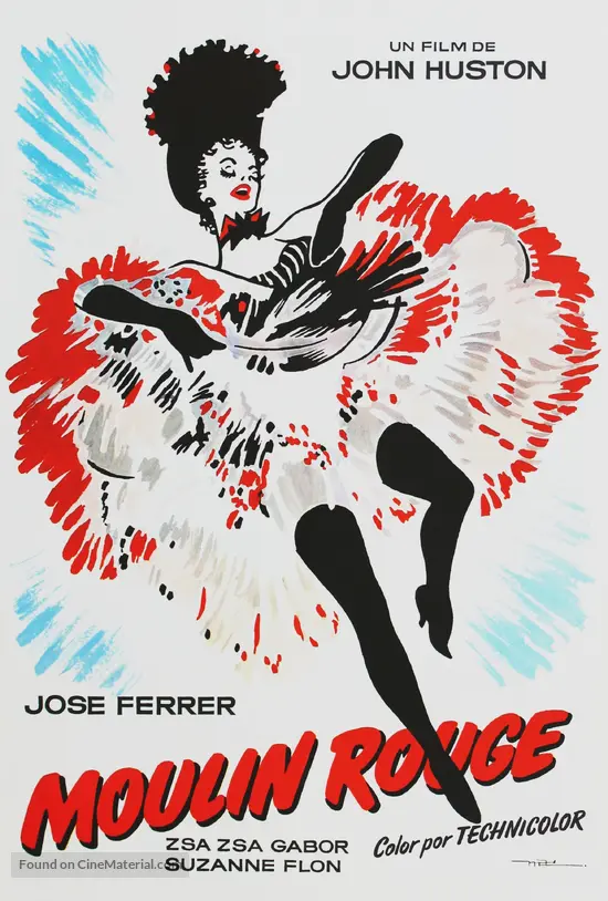 Moulin Rouge - Spanish Movie Poster