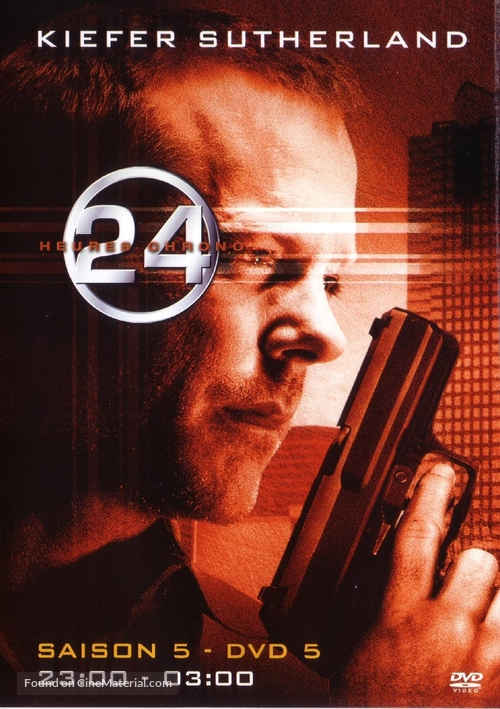 &quot;24&quot; - French DVD movie cover