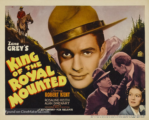 King of the Royal Mounted - Movie Poster
