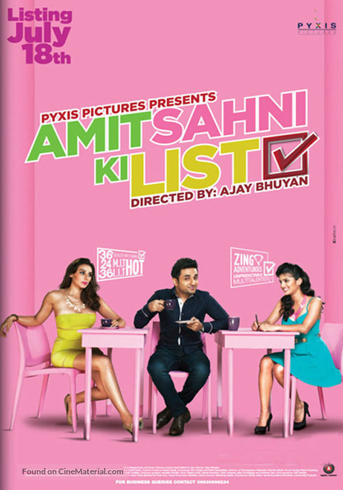 Amit Sahni Ki List - Indian Movie Poster