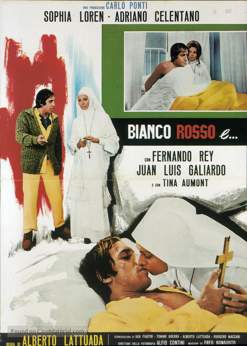 Bianco, rosso e... - Italian Movie Poster