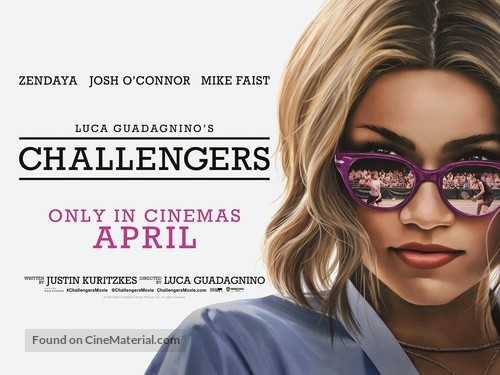 Challengers - British Movie Poster