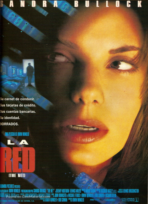 The Net - Spanish Movie Poster
