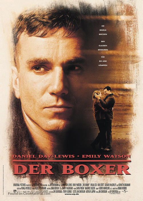 The Boxer - German Movie Poster