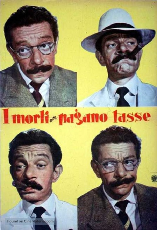 I morti non pagano tasse - Italian Movie Poster