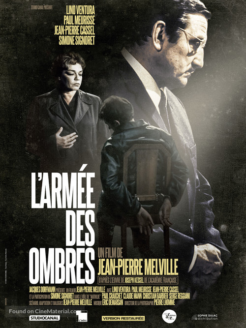 L&#039;arm&eacute;e des ombres - French Re-release movie poster