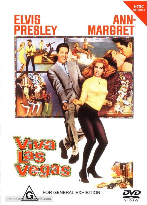 Viva Las Vegas - Australian DVD movie cover