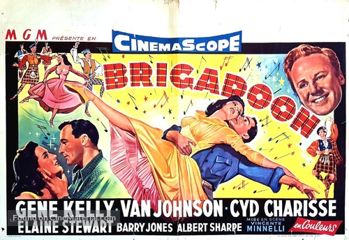 Brigadoon - Belgian Movie Poster