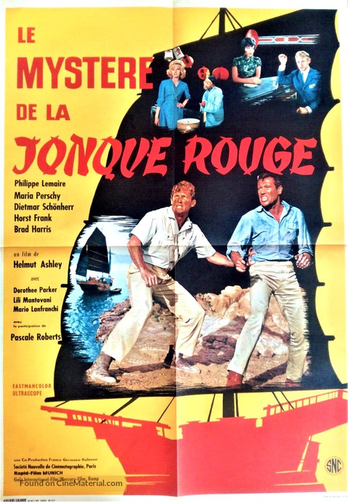 Wei&szlig;e Fracht f&uuml;r Hongkong - French Movie Poster