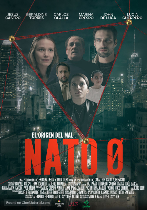 Nato 0. El origen del mal - Spanish Movie Poster