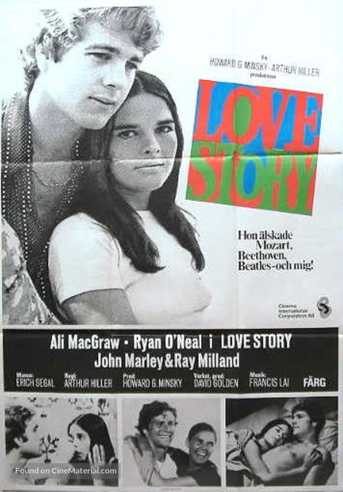 Love Story - Swedish Movie Poster