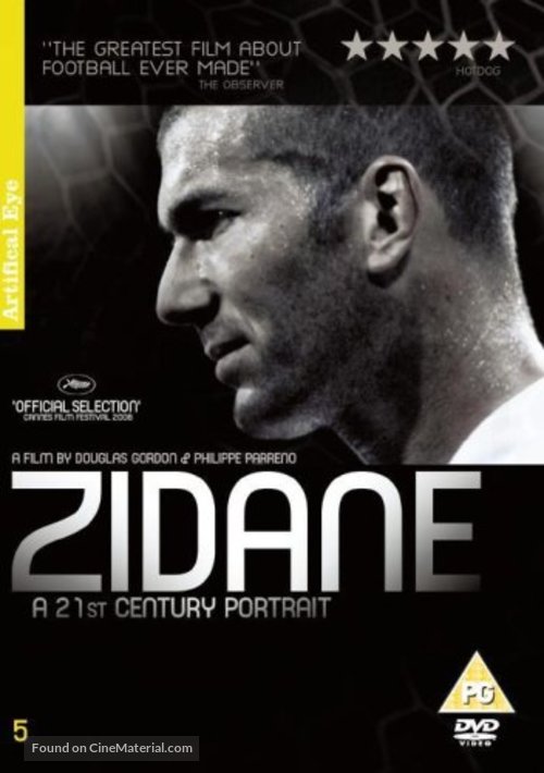 Zidane, un portrait du XXIe si&egrave;cle - British poster