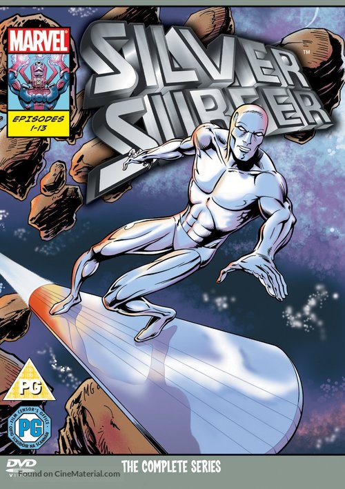 &quot;Silver Surfer&quot; - British DVD movie cover
