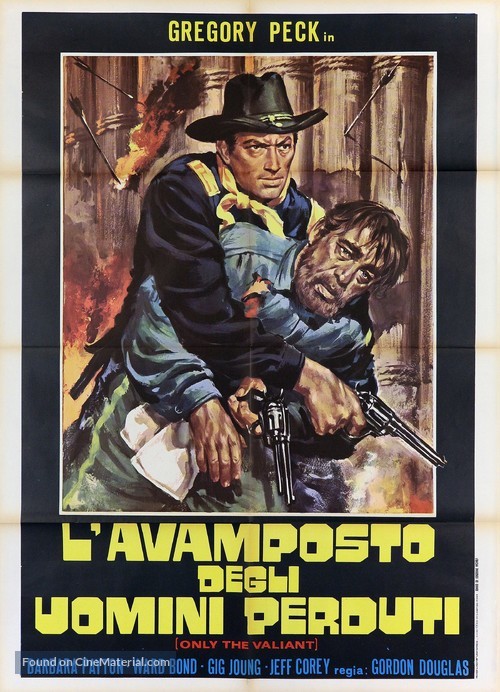 Only the Valiant - Italian Movie Poster