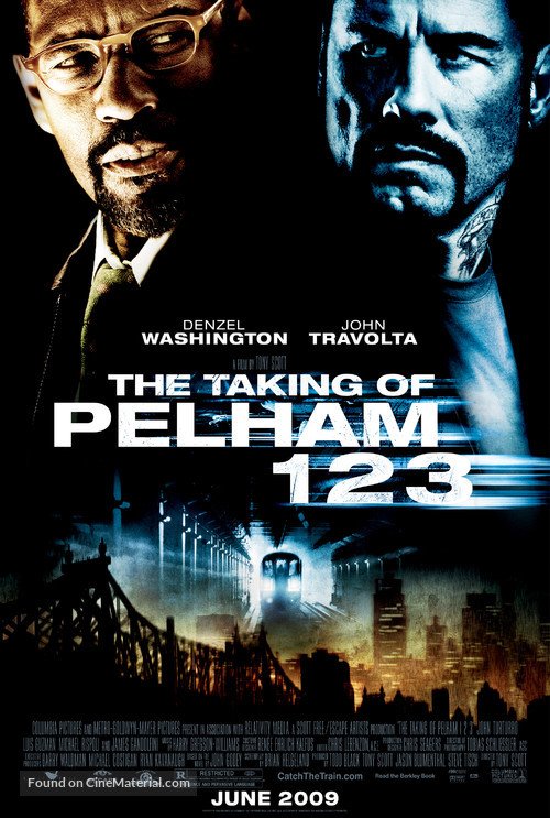 The Taking of Pelham 1 2 3 - Movie Poster
