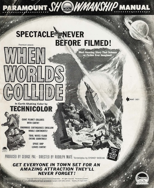 When Worlds Collide - poster