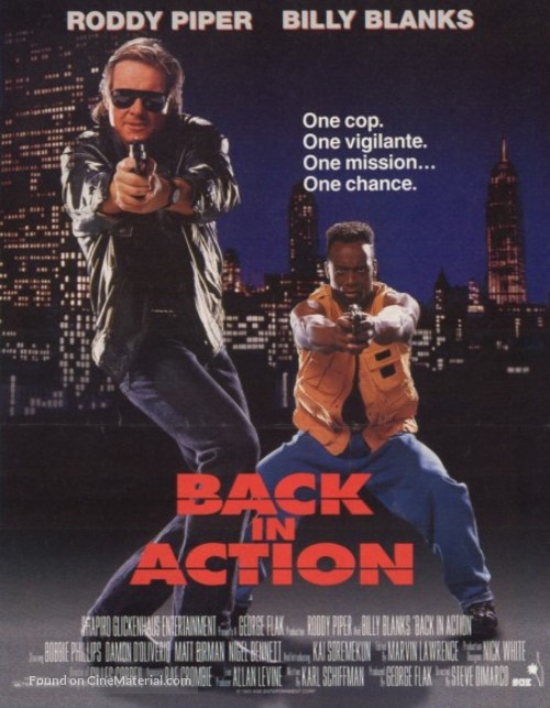 Back in Action - Canadian Movie Poster